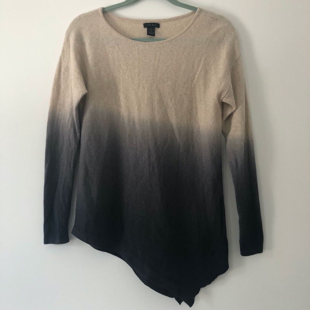 Cashmere Dip Dye Sweater